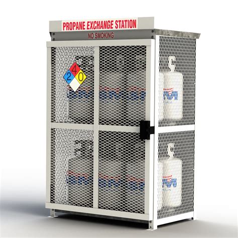 propane storage cabinets